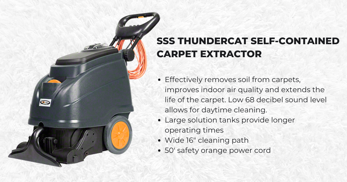 SSS Thundercat Carpet Extractor