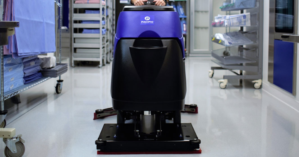 Pacific Orbital Auto Scrubber in Chicago at Chemcraft Industries